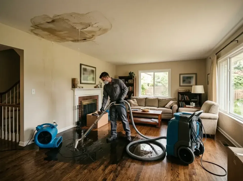 attic-pipe-burst-ceiling-drip-008 — frequently asked questions, Water Damage Restoration & Carpet Care in Roanoke, TX